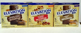 Millville Elevation Protein Bars Carb Conscious 3 Variety Flavors Third ... - $33.00