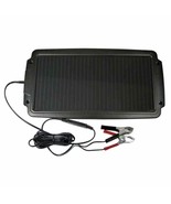 12-Volt Solar Battery Maintainer with Quick-Connect Clamps and DC Access... - $51.17