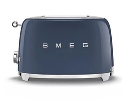 Smeg New Color 2024 2 Slice Toaster Navy Retro Damaged Box Item Perfect Love It - £125.03 GBP