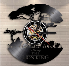 Disney Simba The Lion King 3D Clock Creative Wall Clock Antique Style Decor - £24.12 GBP