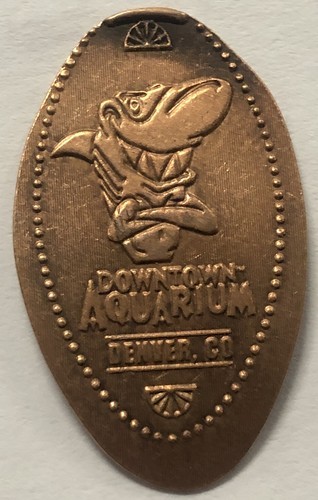 Downtown Aquarium Denver Colorado Pressed Elongated Penny PP1 - $4.94