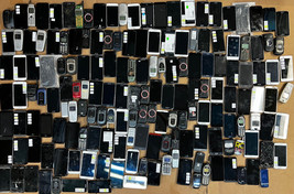 Lot of 165 Vintage, Flip, &amp; Smart phones Samsung, Motorola, Nokia, etc - $494.99