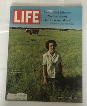 Life Magazine August 13 1965 The First Lady Bird Johnson LBJ Ranch - £7.72 GBP