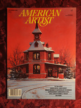 AMERICAN ARTIST December 1985 John Berkey Scott Fraser Paul Shapiro Diane Tesler - £6.32 GBP