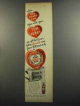 1952 Red Heart Rum Ad - When Red Heart Rum goes into your Tom &#39;n Jerry - £14.50 GBP