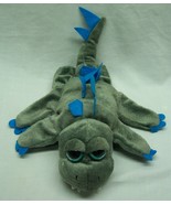 Caltoy GRAY &amp; BLUE STEGOSAURUS DINOSAUR HAND PUPPET 13&quot; Plush STUFFED AN... - $308.35 MXN