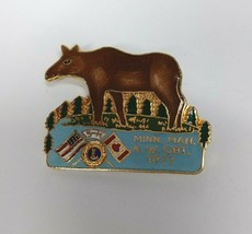 Vintage 1977 Lions Club Minn. Man. N.W. ONT. USA &amp; Canada Collectible La... - $5.45