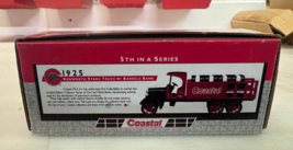 ERTL 1997 5TH COASTAL 1925 KENWORTH STAKE TRUCK W/ BARRELS BANK BRAND NEW - $19.79