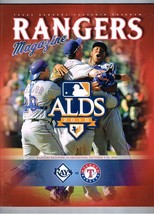 2010 ALDS Program Tampa Bay Rays @ Texas Rangers Hamilton Price Cruz Longoria - £75.98 GBP