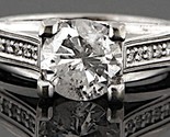 Women&#39;s Solitaire ring 18kt White Gold 392365 - $12,999.00