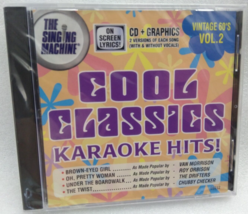 CD Cool Classics Karaoke Hits! Vintage 60&#39;s Vol 2 (CD, 2002 The Singing Machine) - £11.00 GBP