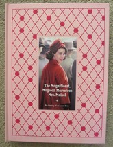 The Magnificent Magical Marvelous Mrs. Maisel Promo Making Of Book Press... - $420.74