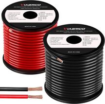 10 Gauge Automotive Power and Ground Wire Kit 30ft Black Red Car Vehicle... - $15.59