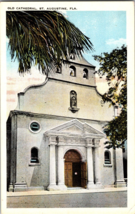 Old Cathedral St Augustine Florida Vintage Postcard  (C12) - £3.81 GBP