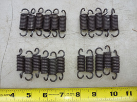 23FF84 CRIB SPRINGS, 22 PCS, 1-7/8&quot; X 1&quot; X 1/2&quot; X 0.090&quot;, VERY GOOD COND... - £4.59 GBP