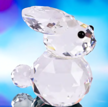 Swarovski Rabbit Bunny Crystal Figurine, Sitting Rabbit Mini, 1.5” Tall ... - £29.54 GBP