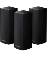 The Linksys Velop Tri-Band Ac6600 Whole Home Wifi Mesh System Black- 3-Pack - £153.27 GBP