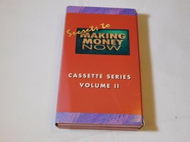 Secrets to Making Money Now Cassette Series Volume Two Cassette Tape (4 ... - £14.13 GBP