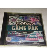 Masque Casino Game Pack Px CD Blackjack Video Poker Caribbean Studded Sl... - £19.98 GBP