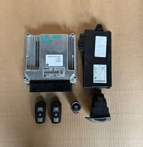 2004 BMW X5 3.0 4x4 DME ECU EWS Key Immobilizer Ignition Set 7536649 image 5