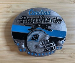 Carolina Panthers Belt Buckle 1994 Team NFL Football Siskiyou Limited #2795 - $18.68