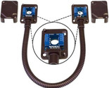Seco-Larm SD-969-T15Q/B Armored Electric Door Cord/Removable Covers, Bronze - $49.99