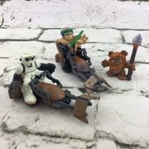 Playskool Star Wars Fast Through The Forest Adventure Playset Complete - $9.89