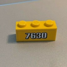 3622 LEGO Parts (1) Brick 1 x 3 YELLOW Sticker 7630 Loader - $1.00