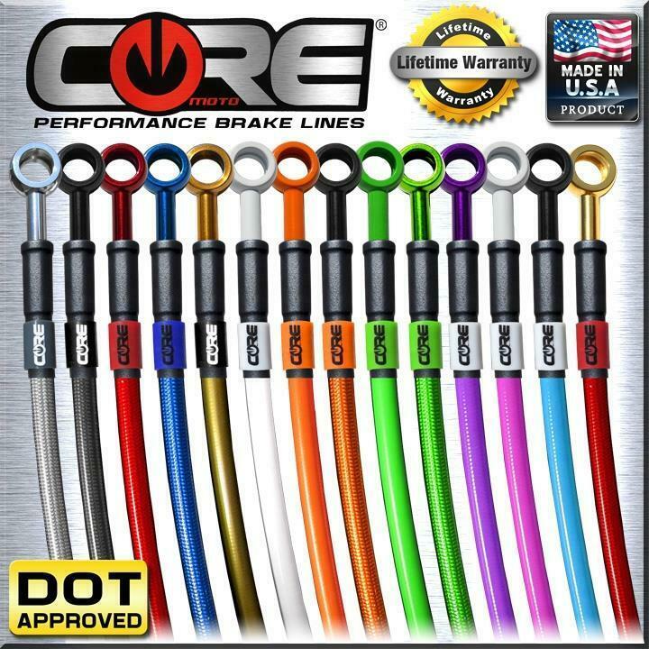 Front Brake Line for Honda XR650R 2000-2006 2007 Stainless Steel Braided... - $95.26