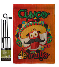 Amigo Chili Cinco de Mayo Burlap - Impressions Decorative Metal Garden P... - £26.86 GBP