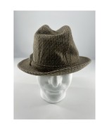 Vintage Fedora Young An Men’s Wool Blend Hat Medium 7 - 7 1/8 Brown Tan ... - $16.29
