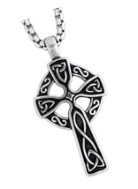 Celtic Irish Symbols Amulet Talisman Pendant Necklace - $47.83