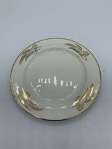 Prairie Gold Wheat Design 6&quot;Bread Plate Lifetime China Alliance OH - £8.43 GBP