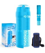 Portable Pet Water Bottle Dispenser Dog Cat Travel Drinking Feeder Tray ... - $279.42 MXN