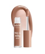 NYX PROFESSIONAL MAKEUP This Is Milky Gloss, Vegan Lip Gloss, 12 Hour Hy... - $18.79