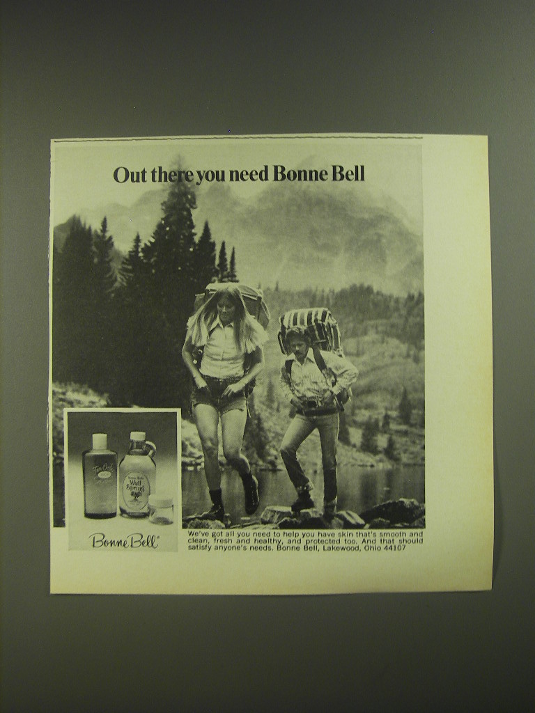 1974 Bonne Bell Skin Care Advertisement - $18.49