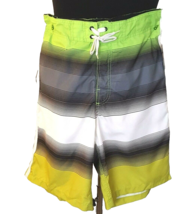 New with Tags Joe Boxer Men&#39;s Medium Size Swim Trunks  Color block Stripes Lined - £15.89 GBP