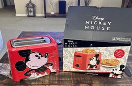 Disney-Mickey Mouse 2-Slice Toaster Leaves Mickey Imprint on Toast New O... - $366.29 MXN