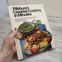 Pillsbury Creative Cooking in Minutes 1971 Vtg Cookbook Disabled American Vets - $14.84