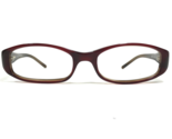 Anne Klein Eyeglasses Frames AK8047 148 Brown Burgundy Red Rectangular 5... - $46.59