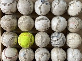 12&quot; Softball Batting Practice Balls - Lot of 20  - $38.69