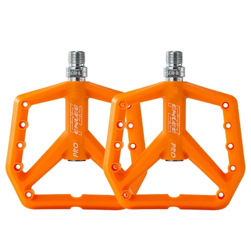 Mountain Bike Pedals, Nylon Pedals, 9/16 Inch Flat Pedals  Waterproof 094C - £146.42 GBP