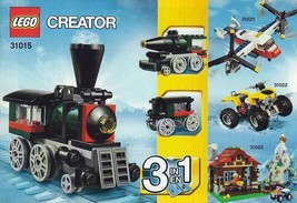 Instruction Book Only For LEGO CREATOR Emerald Express 31015 - $6.50