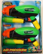 Buzz Bee Toys Water Warriors Goblin WATER BLASTERS - 2 Pack Up To 38&#39; Ra... - $21.77