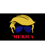 Trump &#39;Merica Black Flag 3x5 FT - €22,31 EUR
