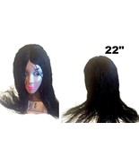 Hand Braided Black Small Twist Lace Front Wig - 22&quot; inch - $100.00