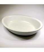 H. Burgess White Ironstone 10&quot; Serving Bowl Antique Late Victorian Engla... - $68.13 CAD