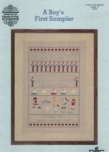 Gloria &amp; Pat Cross Stitch Chart - A Boy's First Sampler - $8.90