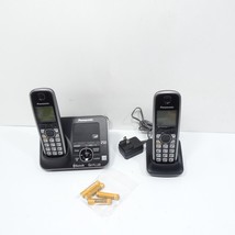 Panasonic KX-TG7621 DECT 6.0 Plus Answering &amp; 2 Phones Bluetooth - $21.59