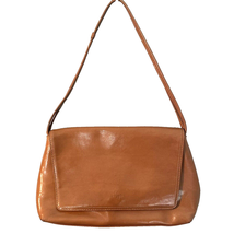 Monsac Original Carmel Brown Tan Soft Leather Double Strap Flap Shoulder... - £22.06 GBP